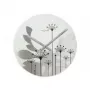 NeXtime klok 8088 Grass, Ø43 cm, Wanduhr, Grau