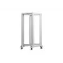 LANBERG 19 Zoll Open Rack 27U 600x800 mm grau, 27U Open-Frame-Server-Rack