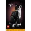 LEGO set Ideas 21349 Tuxedo Cat Bauset — sammelbares Ziegelmodell, Ausstellungsstück