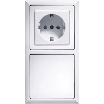 ELTAKO R2-white 5 2-fach-Rahmen Weiß (30000310)