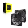 Corsair RS140 140mm Gehäuselüfter 2er-Pack Schwarz