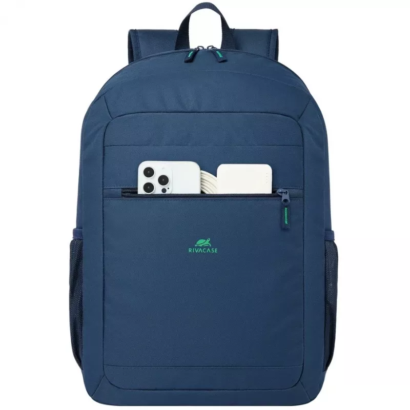 City-Rucksack Rivacase Gremio Blau Polyester rPET 305x150x460mm
