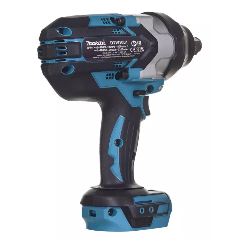 Makita DTW1001Z Kraftschrauber/Schlagschrauber 1800 U/min Schwarz, Blau, Grau