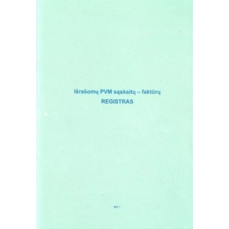 MwSt.-Verkaufsrechnungs-Registerbuch, A4, 48 Seiten (0720-061)