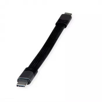 USB-Kabel ROLINE 11029078 USB4 Gen 3x2 0,15 m USB C Schwarz