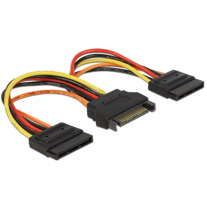 Internes Stromkabel DeLOCK 60143 0,15 m SATA 15-polig