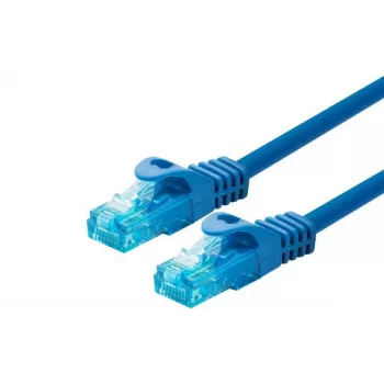 UTP-Netzwerkkabel LOGON Cat5e 1,5 m, RJ-45 auf RJ-45, blau
