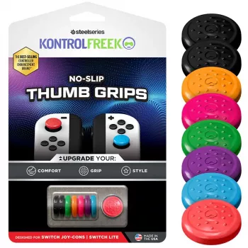 Analog-Stick-Griffe KontrolFreek 1510-JOY für Nintendo Switch Schwarz Blau Grün Orange Pink Lila Rot