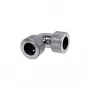 Alphacool HT 13mm HardTube Einschraubfitting 90° L-Verbinder - gerändelt - Chrom (17295)