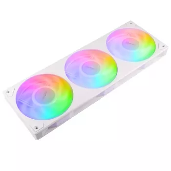 AKASA Vegas A36 120mm ARGB Gehäuselüfter - Weiß (3er-Pack)
