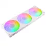 AKASA Vegas A36 120mm ARGB Gehäuselüfter - Weiß (3er-Pack)
