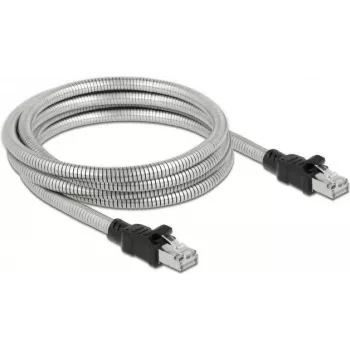 DeLOCK RJ45-Kabel Cat.6A U/FTP mit Metallmantel 5 m