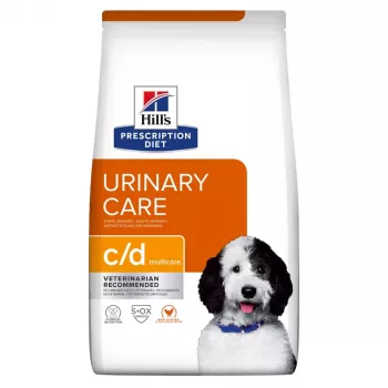 HILL'S PRESCRIPTION DIET Canine c/d Multicare Trockenfutter für Hunde mit Huhn 12 kg