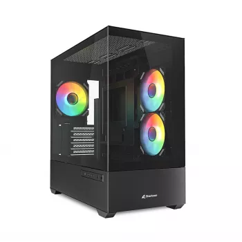 PC-Gehäuse Sharkoon MK6 RGB Midi Tower Weiß