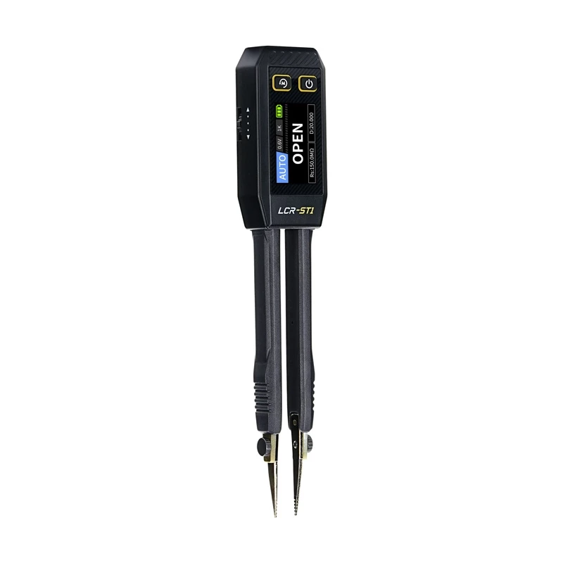 Digitales Pinzetten-LCR-Messgerät Fnirsi LCR-ST1 – handlicher LCR-Tester für SMD-Bauteile