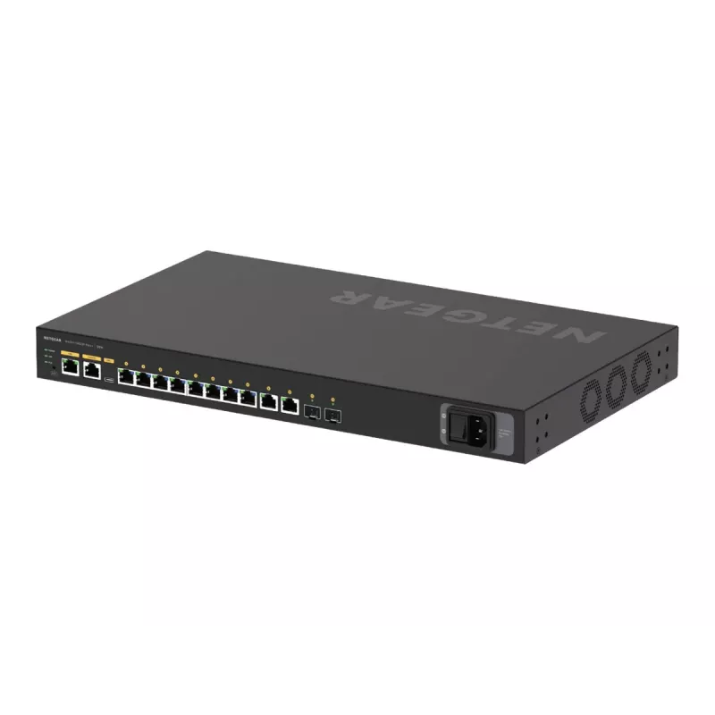 NETGEAR M4250-10G2XF-PoE++ Managed L2/L3 Gigabit Ethernet (10/100/1000) Power over Ethernet (PoE) 1U Schwarz