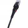 PatchSee TP-6A-U/6 Schwarz 1,8 m Cat6a F/UTP Netzwerkkabel Patch