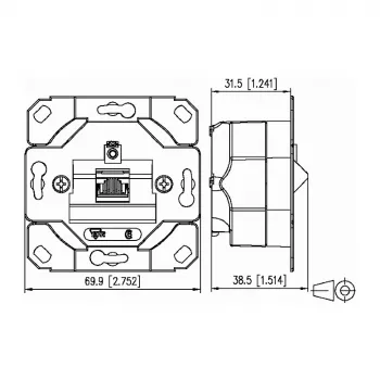 Metz 130C381200-I Solid-State-Laufwerk