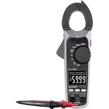 VOLTCRAFT VC-524 Zangenmessgerät digital CAT III 600 V Anzeige (Zählungen): 6000 (VC-13772760)