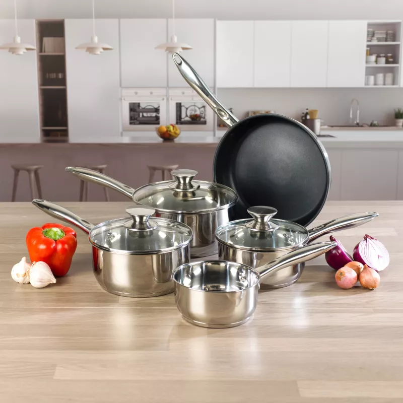 Kochtopfset Russell Hobbs BW06572EU72 — 5-teiliges Edelstahlset