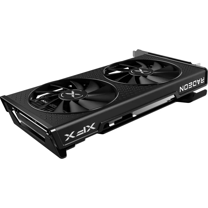 Grafikkarte XFX Radeon RX 7600 — 8 GB GDDR6, PCIe 4.0, 128-Bit, 2x DisplayPort 2.1, HDMI 2.1, 2 Lüfter