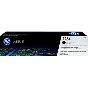 HP 126A Original LaserJet Tonerkartusche Schwarz, 1200 Seiten, Schwarz, 1 Stück