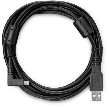 WACOM USB-Kabel 3 m mit USB-A-Stecker, Modell ACK4220601, schwarz