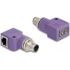 DeLOCK 60679 Kabel-Adapter M12 RJ45 Violett