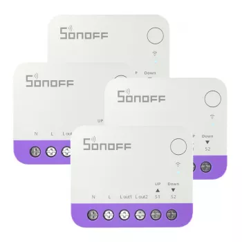 Sonoff MINI-RBS WiFi Smart Mini Roller Shutter Switch (4 Stück)