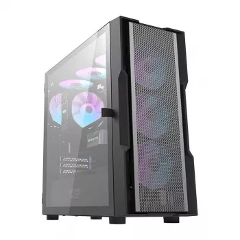 Computer case Darkflash DK431 Mesh, ATX, Schwarz