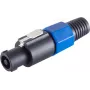 PA-Stecker ShiverPeaks 55201 4‑polig schraubbar mit Zugentlastung