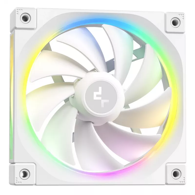 Flüssigkeitskühler DeepCool LQ360 White, 360-mm-Radiator, RGB-Lüfter