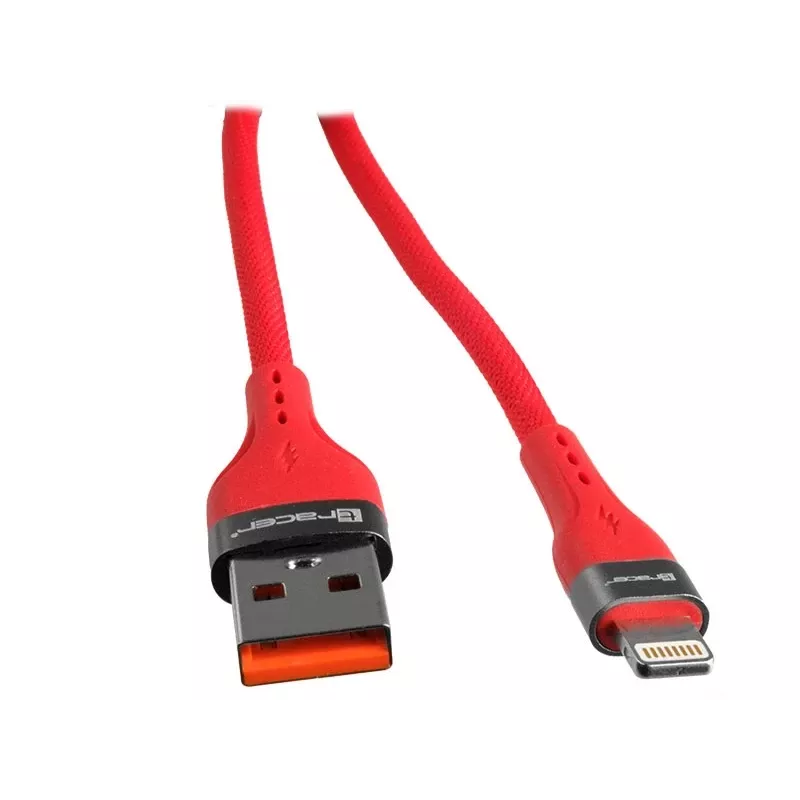 Kabel USB A-Lightning 1m Rot