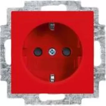 SCHUKO Steckdoseneinsatz Rot 20 EUCB-917 (2013-0-5380)