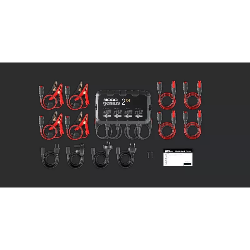 GENIUS2X4 8A 4-Bank-Ladegerät