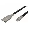 NATEC Kabel USB-C/A 2.0 1m prati 1m schwarz Metall