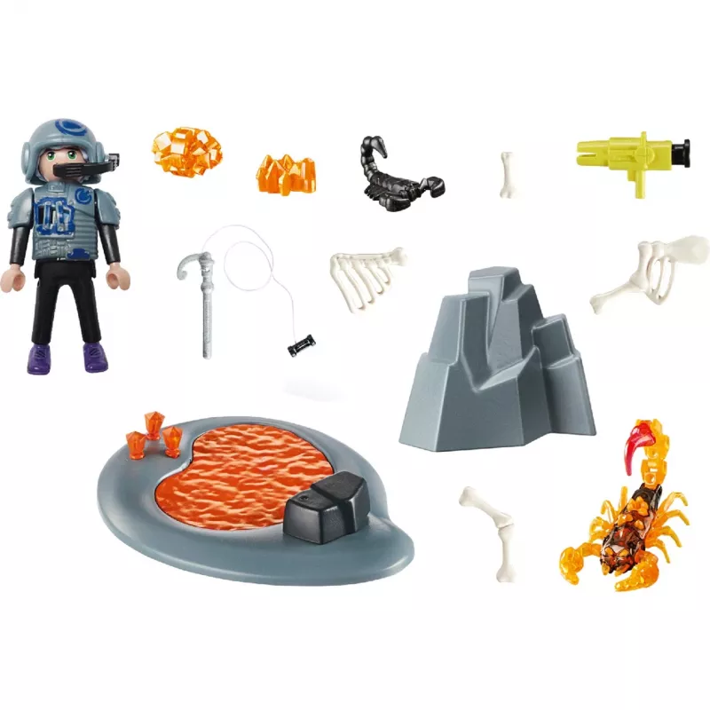 Playset Playmobil Dinos 70909 Spielzeug Dinosaurier Abenteuer-Set