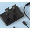 GEMBIRD Desktop-Dual-Laufwerk USB Type-C M.2 NVMe und SATA SSD Dockingstation DD2-U3M2, unterstützt M.2 2242, 20 Gbit/s, RTL9210B