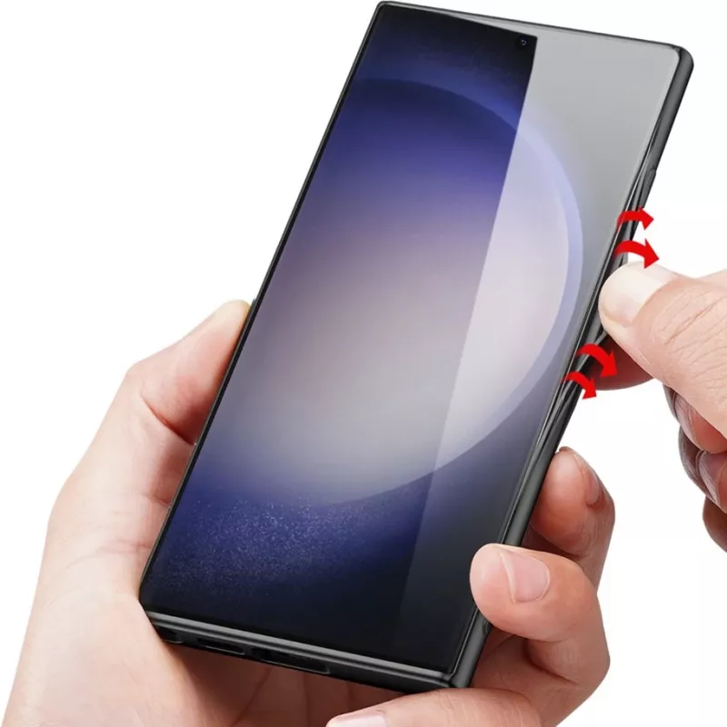 Nevox StyleShell NYLO - Samsung Galaxy S25 Ultra, Schwarz