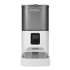 GreenBlue GB393 Automatischer Futterspender für Haustiere, 6 l, USB 5V/1A, Weiß