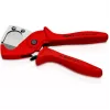 Knipex 90 25 185 - Rohrschneider - Edelstahl - Kunststoff - Rot - 1,2 cm - 18,5 cm (90 25 185)