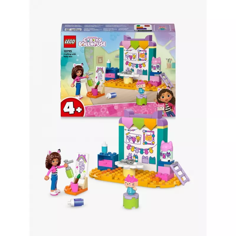 LEGO GABBY’S DOLLHOUSE 10795 Basteln mit Baby Box