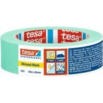 tesa ALLROUND MASK 04352-00002-00 Kreppband Mint (L x B) 50 m x 30 mm 1 Stück (04352-00002-00)