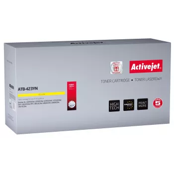Activejet ATB-423YN Toner (Ersatz für Brother TN-423Y; Supreme; 4000 Seiten; Gelb)