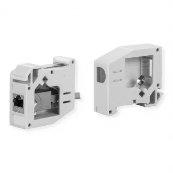 ROLINE Tragschienenadapter für Keystone Module unbestückt 180