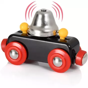 Holzzugwaggon BRIO 33749 mit Glocke