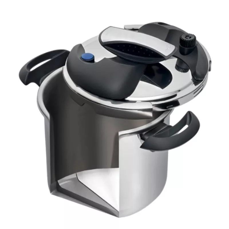 Schnellkochtopf Maestro MR-2901, 6 L, 22 cm Durchmesser, silber, Antihaftbeschichtung