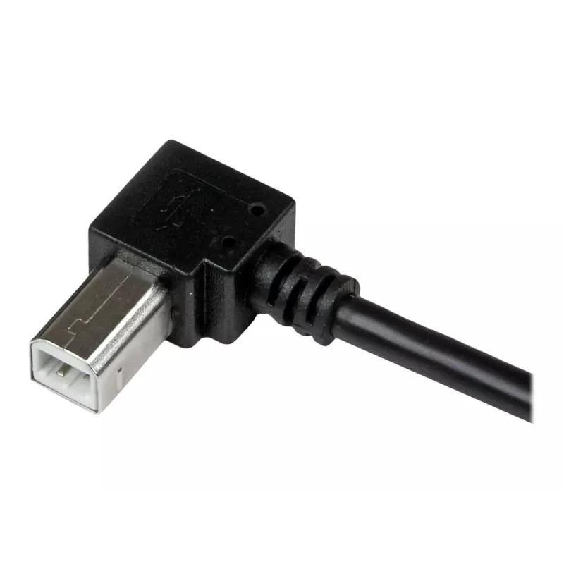StarTech.com 2 m USB 2.0 A auf rechtwinkliges B-Kabel – M/M