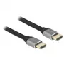 HDMI-Kabel DeLOCK Ultra High Speed 48 Gbps 8K 60 Hz grau 1 m