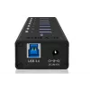 ICY BOX IB-AC618 USB 3.2 Gen 1 (3.1 Gen 1) Type-B 5000 Mbit/s Schwarz